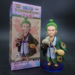 Wcf One Piece งานแท้💥 ลิขสิทธิ์ Banpresto โซโล Zoro ภาควาโนะคุนิ สุดเท่ห์  มือ#2  Lot Hk สวยสุดๆ หายากมาก💥 โมเดล ราคาถูก