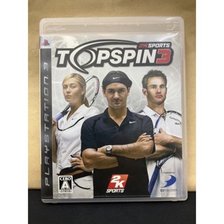 แผ่นแท้ [PS3] Top Spin 3 (Japan) (BLJS-10052) tennis