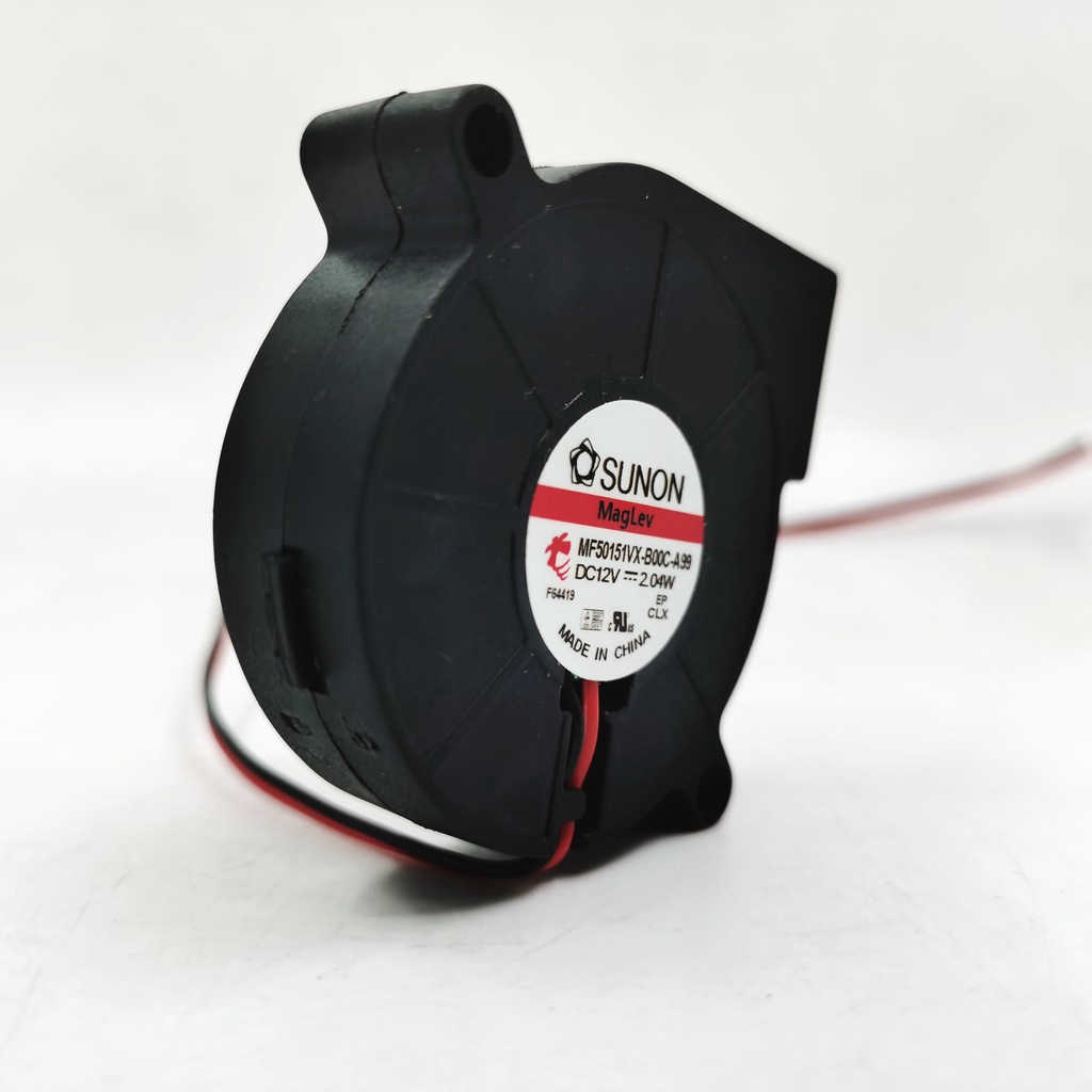 SUNON MF50151VX-B00C-A99 เครื่องเป่าลม 12V 5015 พัดลมระบายความร้อนเทอร์โบ