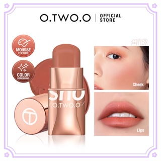 O.two.o 1 ชิ้น บลัชออน ครีม สติ๊ก ชิมเมอร์ คอนทัวร์ ครีม แก้ม บลัชเชอร์ กระจ่างใส สีชมพู ปัดแก้ม แต่งหน้า ลิปสติก อายแชโดว์