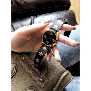 New Gucci Bee Star Watch 38mm ประกัน 2 ปี พร้อมส่ง🖤🖤  อปก กล่องนอก กล่องใน ถุงกระดาษ