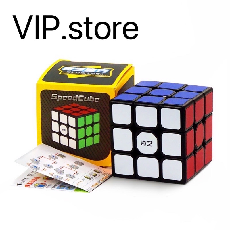 พร้อมส่งจากไทย Qiyi รูบิค 3x3 3x3x3 ลูกบาศก์ของรูบิค รูบิก รูบิด 3 3 3 หมุนลื่น Rubik's cube