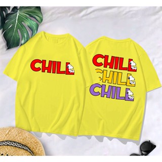 เสื้อยืด ผ้าฝ้าย พิมพ์ลาย Snoopy CHILL ขนาดใหญ่ ของขวัญวันวัยรุ่น 30s สําหรับผู้หญิง