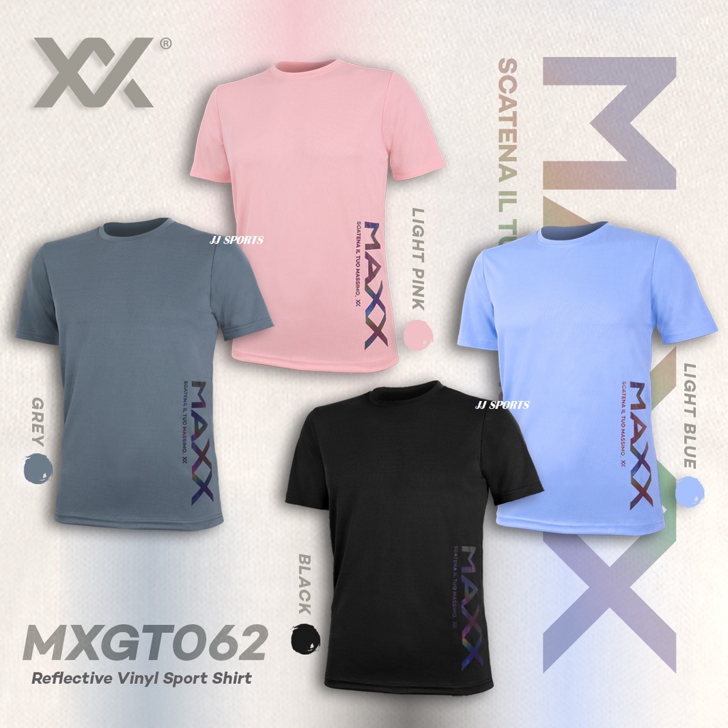 Maxx เสื้อยืดกีฬากราฟิก MXGT062