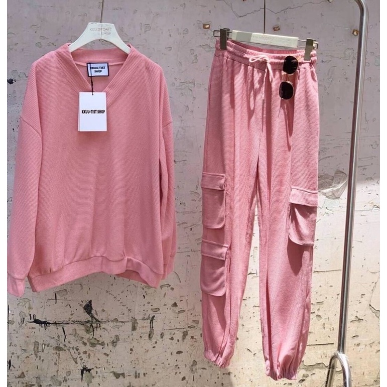 Avashop9Clothes - คาร์โก้เซ็ทรุ่นขายดี ผ้าทอสวยใส่ไปได้ทุกทริป