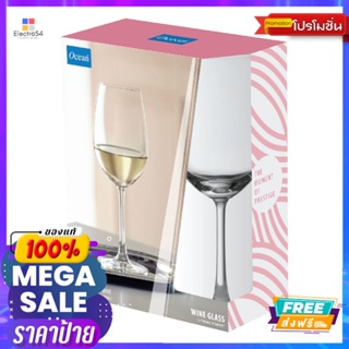 OCEAN แก้วไวน์ขาวเมดิสัน 350มล. แพ็ค 2OCEAN MADISON WHITE WINE 350 ML. PACK2