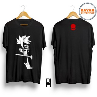 เสื้อยืดลําลองแขนสั้นพิมพ์ลายการ์ตูนนารูโตะสไตล์ญี่ปุ่น Naruto เสื้อยืดแขนสั้น นารุโตะ  แสงอุษา นารูโตะคอสเพลย์ tshirt