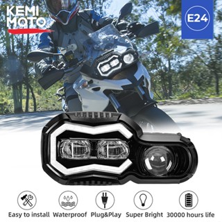 KEMIMOTO LED Headlight For BMW F800GS F800R  F 650 700 800 GS F 800GS ADV Adventure Complete LED Projector Headlight Ass