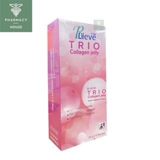 Trio Collagen Jelly คอลลาเจน เจลลี่   (  25 กรัม x 10 ซอง )