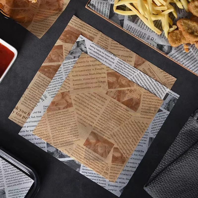 [B009]กระดาษรองอบขนม 100แผ่น/ชุด bakingpaper รองอาหาร เบเกอรี่ และห่ออาหาร food grade