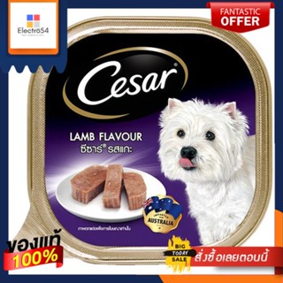 ซีซาร์อาหารสุนัขพรีเมียม เนื้อแกะ100กCESAR DOG FOOD LAMB 100g.