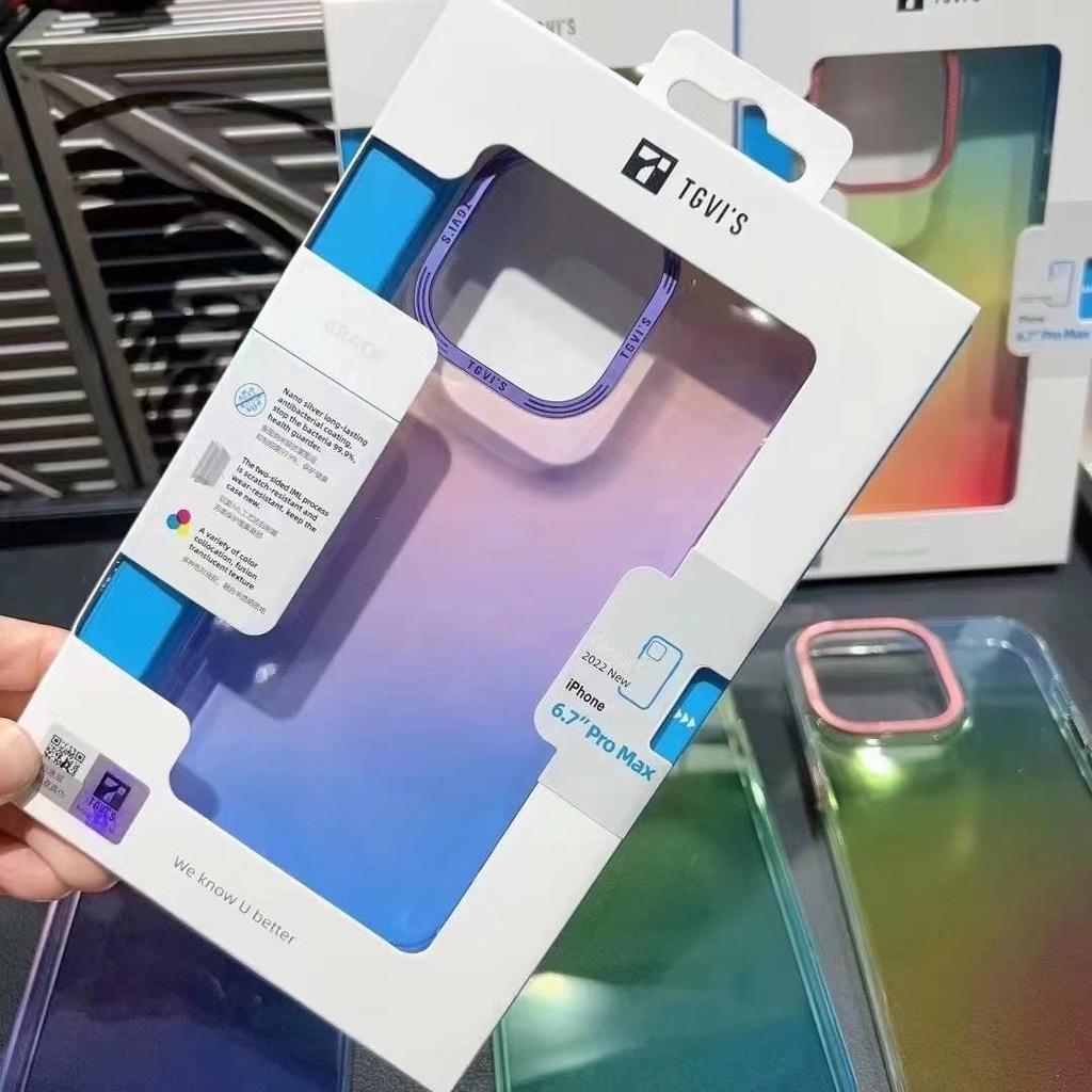 เคสไอโฟน 14  Case ยี่ห้อ Tgvi's  ใช้สำหรับ i14 / 14Promax / 14plus ( THพร้อมส่ง ในไทย )