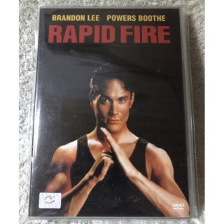 DVD Rapid Fire ดีวีดี นักสู้ฟ้าแลบ (แบรนดอน ลี) (แนวแอคชั่นศิลปะการต่อสู้) (พากย์อังกฤษ+ซับไทย )