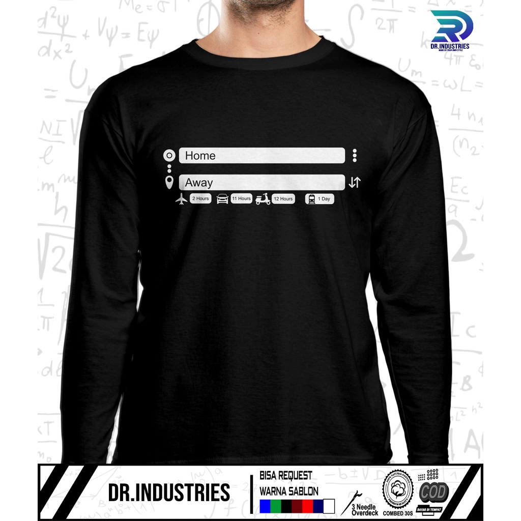 เสื้อยืดแขนยาว Persib Day Home Away - DR INDUSTRAIES