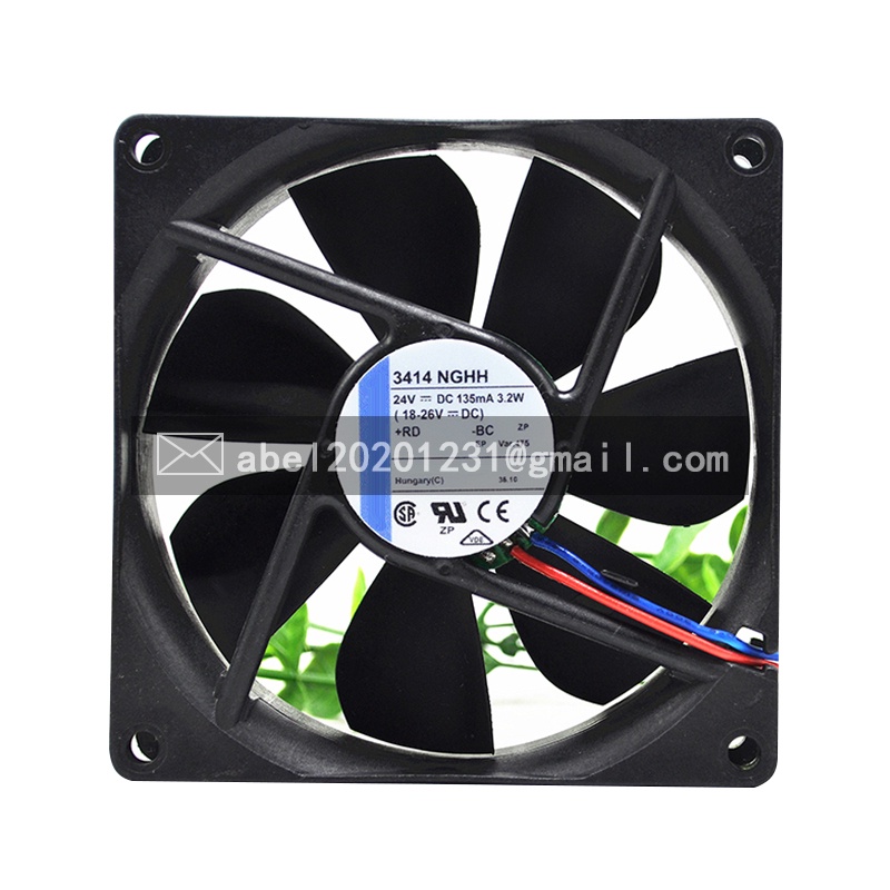 SZ ยี่ห้อใหม่ 3414NGHH 3414 NGHH 24VDC COOLING FAN 9225 92*92*25MM