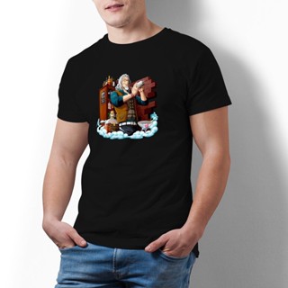 เสื้อยืดผู้หญิง Bandai Silvers Rayleigh เสื้อเชิ้ตฮิปฮอปผู้ชาย One Piece เสื้อยืดน่ารัก O คอเสื้อฤดูร้อน 100% ผ้าฝ้ายวัน