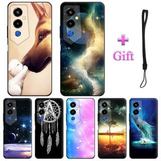 เคสซิลิโคนนิ่ม ลายการ์ตูนน่ารัก สําหรับ Tecno Pova 4 Pro LG8n Tecno Pova 4 Pro LG8n