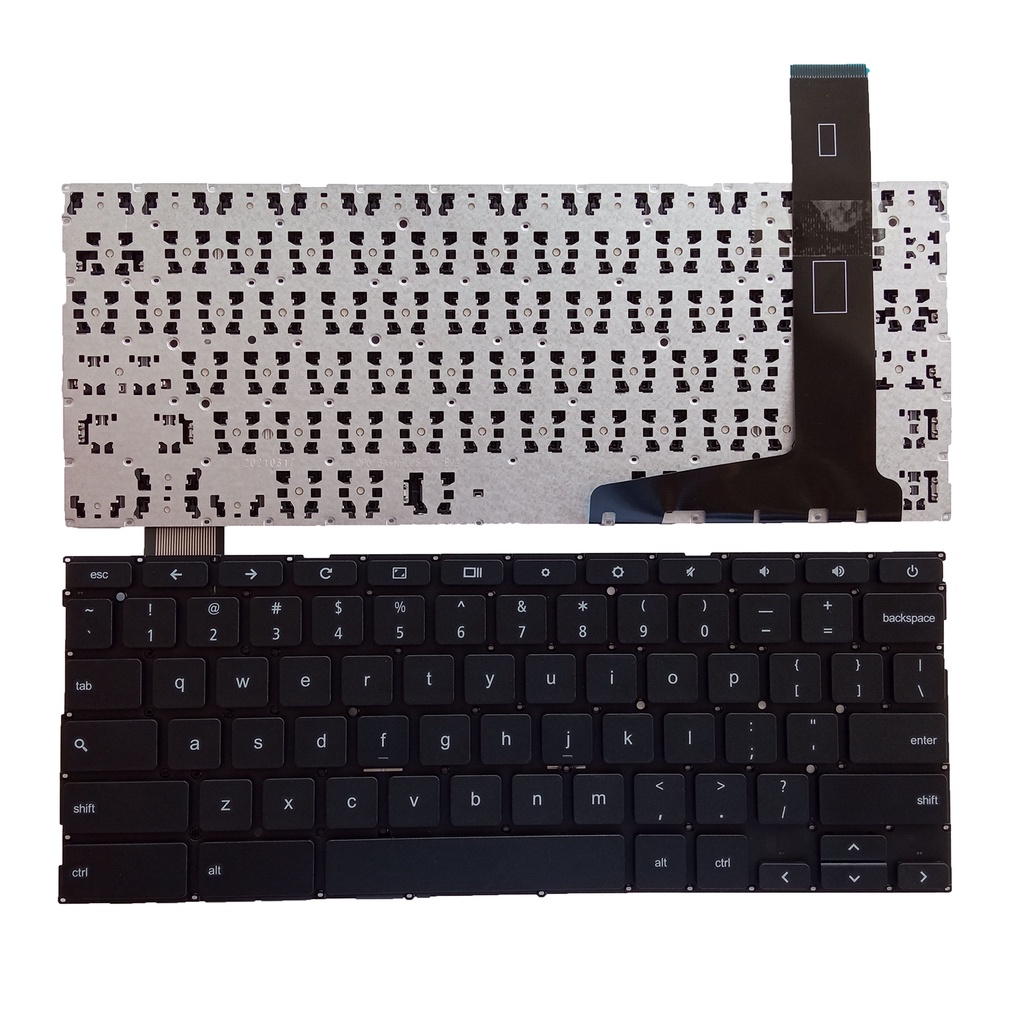 ใหม่สําหรับ ASUS Chromebook C201 C201P C201P-DS01 C201PA C201PA-DS02 คีย์บอร์ด US