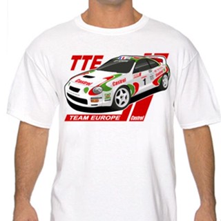 เสื้อยื Camiseta clásica del equipo Celica Toyota, camisa blanca o gris GT Four ST205 Wrc