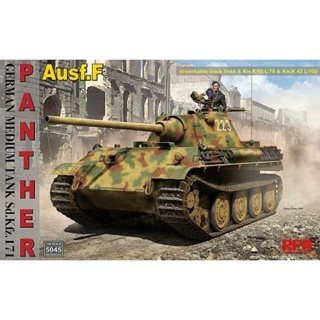 Scale Model RFM 1/35 RM5045 Panther Ausf F w/workable track links