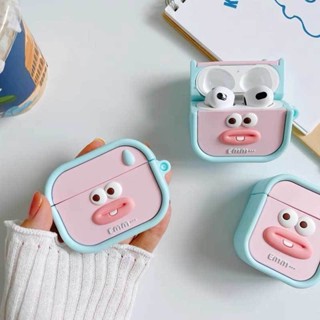 เคสซิลิโคน แบบนิ่ม ลายมอนสเตอร์ สําหรับ airpods 1 2 3 pro