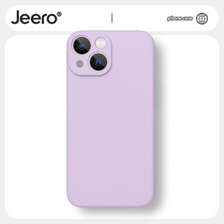 JEERO เคสไอโฟน เคสซิลิโคนนุ่มกันกระแทก เคสโทรศัพท์ Compatible for iPhone 15 14 13 12 11 Pro Max SE 2020 X XR XS 8 7 ip 6S 6 Plus