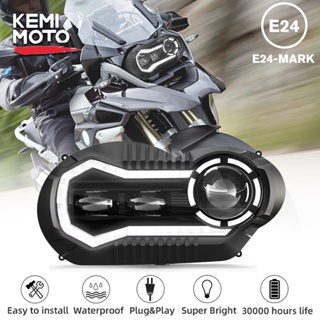 E24-mark LED Headlights For BMW R1200GS 2004-2013 LC R 1200GS ADV Adventure R 1200 Complete LED Projector Headlight Asse