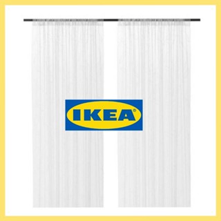 IKEA LILLEGERD ลิลเลยาร์ด ผ้าม่านโปร่ง 1 คู่ จากอีเกีย