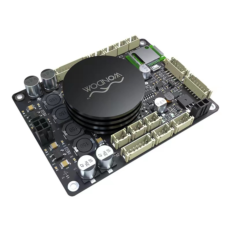 แอมป์จิ๋ว WONDOM รุ่น JAB3+ กำลังขับ 2 X 50 WATT CLASS D AUDIO AMPLIFIER BOARD W ADAU1701 DSP & BT 5