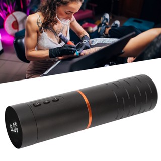 Cordless Tattoo Pen ปากกาสักไร้สาย อลูมิเนียมอัลลอย หน้าจอ Lcd 1800mAh