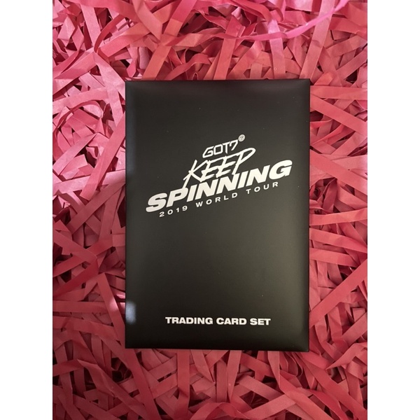 GOT7 TRADING CARD SET 2019 WORLD TOUR KEEP SPINNING