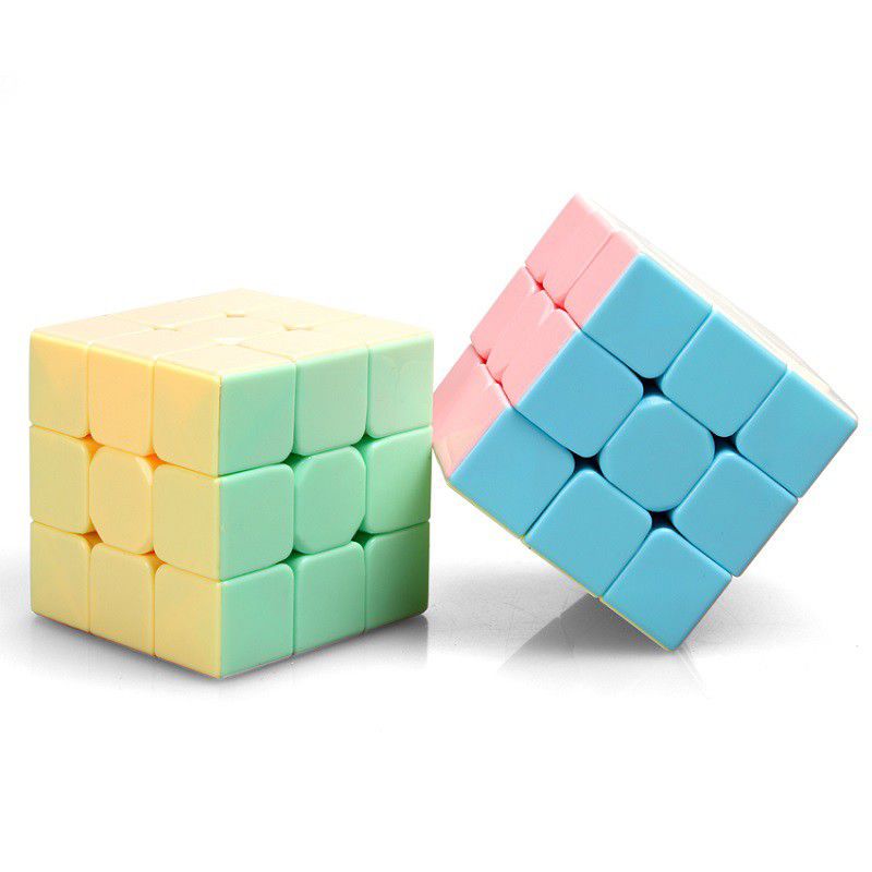 รูบิคสีพาสเทลรูบิคลูกบาศก์ขนาด5.6x5 6x5.6ของเล่นฝึกสมาธิMF-333