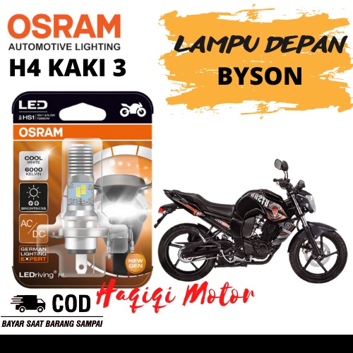 Original Osram Yamaha Byson LED ไฟหน้า 3 ขา HS1