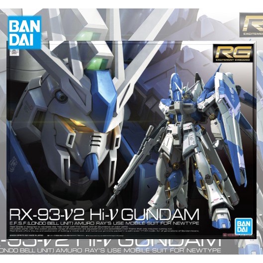 HI-V GUNDAM / HI-NU Gundam RG 1/144 Bandai