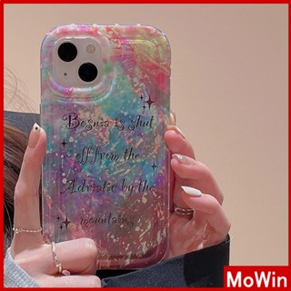 Mowin - เข้ากันได้สำหรับ เคสไอโฟน เคสไอโฟน11 เคสโทรศัพท์ iphone 14 pro max 14 Plus สำหรับ iPhone 14 Pro Max เคส iPhone นุ่มเคส TPU เคสใสถุงลมนิรภัยกล้องป้องกันการกระแทกการไล่ระดับสีที่มีสีสันสำหรับ iPhone 13 Pro Max 12 Pro Max 11 Pro Max 7plus XR xs