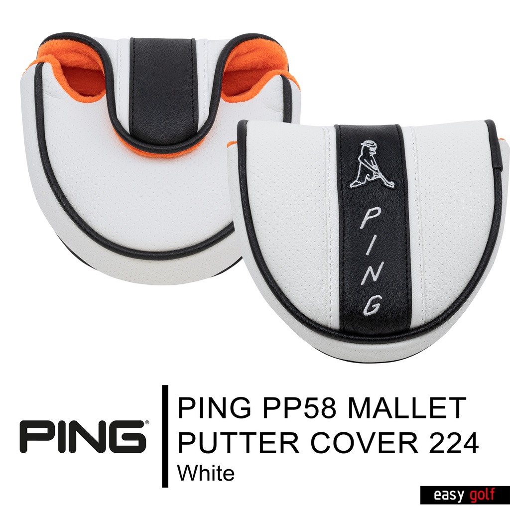 PING PP58 MALLET PUTTER COVER 224 LIMITED PING HEAD COVER ปลอกหัวไม้