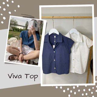 PARATEE.STYLE 🧵👩🏽‍🤝‍👩🏻 | Viva Top เสื้อคอปกแขนเต่อ