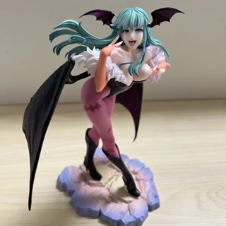 Vampire HUNTER Darkstalkers: The Night Warriors Morrigan Aensland โมเดลตุ๊กตาฟิกเกอร์ PVC ของเล่นสะสม สําหรับเด็ก​​​​​​​