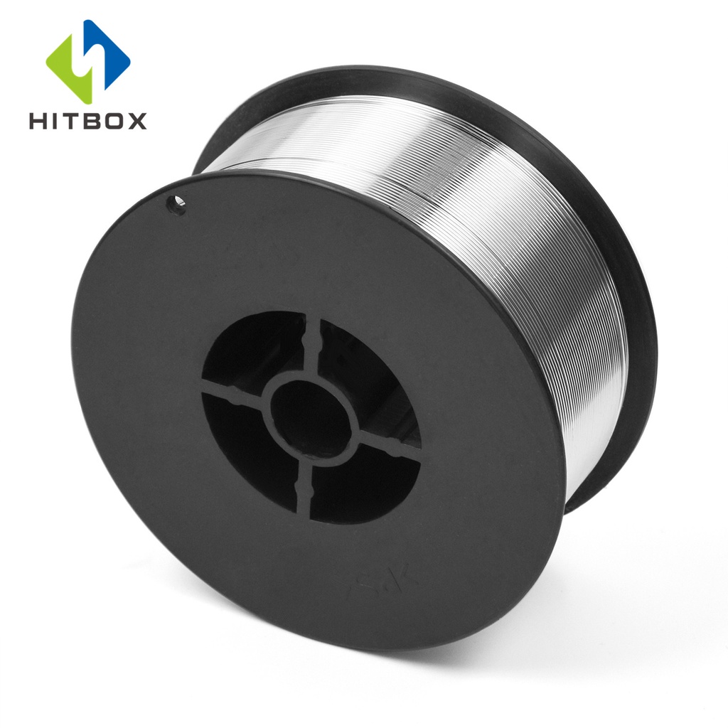 HITBOX Carbon Steel Welding Wire Flux Cored Wire 0.8mm Welding Wire 1 Roll MIG Welding Machine Accessories MIG Wire