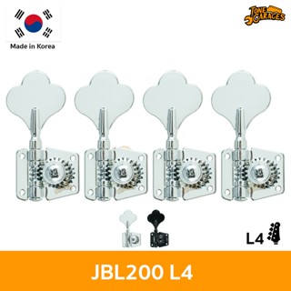 JBL200 Bass Machine Head L4 ลูกบิดเบส แถวเดียว 4 สาย Made in Korea