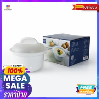 ภาชนะทำไข่ตุ๋นเซรามิคในไมโครเวฟ300ML5087MICROWAVE EGG CERAMIC STEAMER300ML #5087