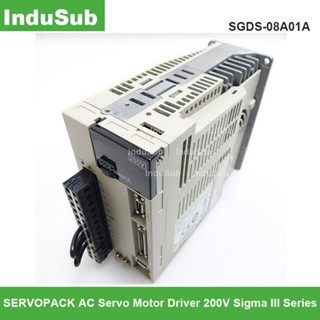 Sgds-08a01a SERVOPACK มอเตอร์เซอร์โวไดรเวอร์ AC 200V Sigma III Series