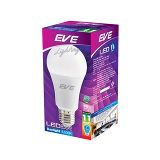 หลอด LED EVE A60 SUPER SAVE 11 วัตต์ DAYLIGHT E27