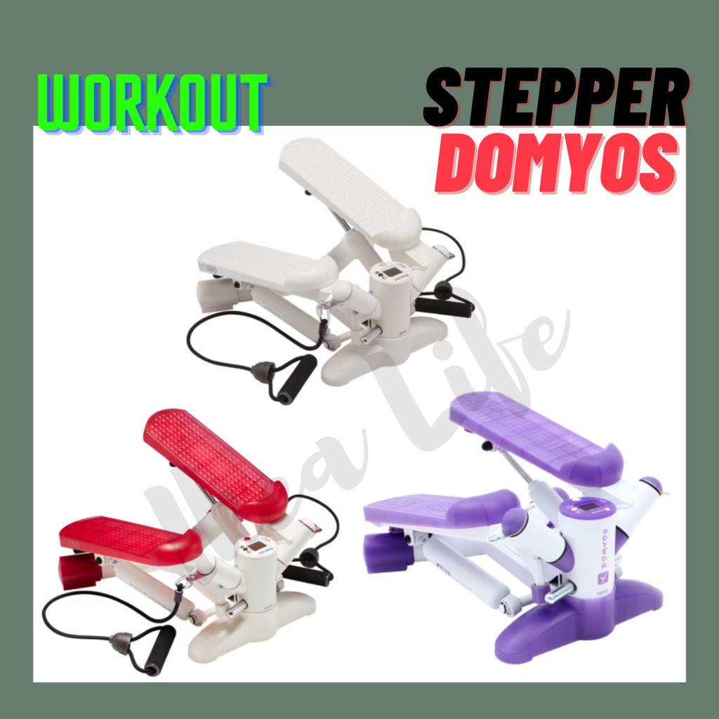 🔥พร้อมส่ง🔥 DECATHLON เครื่องออกกำลังกายแบบสเต็ป Domyos รุ่น MS100 MS500 Stepper แข็งแรง ขนาดกระทัดรั