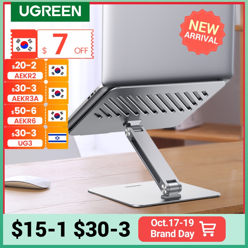 UGREEN Laptop Stand Holder For PC Macbook Air Pro Foldable Vertical Notebook Stand Laptop Support Macbook Pro Tablet Sta
