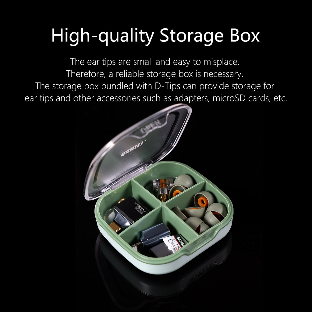 Dd ddHiFi ST35 หูฟังอินเอียร์ ซิลิโคน S M L 3 คู่ (6 ชิ้น) พร้อมกล่องเก็บ สําหรับ Moondrop Aira ราคา ถูกที่สุด ดีลบีเคเค แกลเลอรีภาพที่ 7