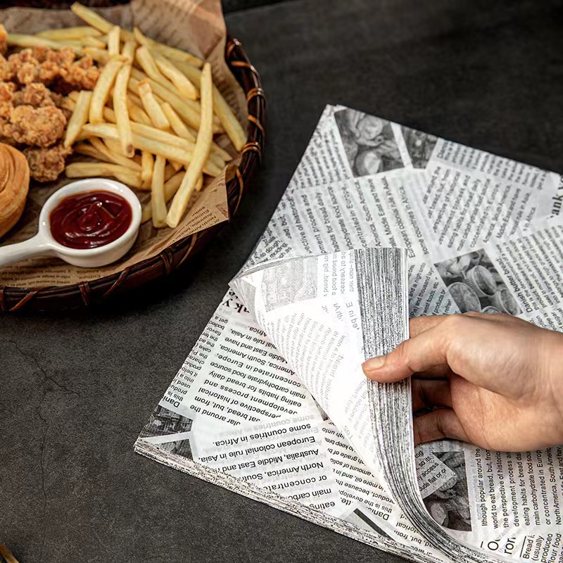 กระดาษรองอบขนม 100แผ่น/ชุด รองอาหาร เบเกอรี่ และห่ออาหาร food grade bakingpaper S.H.PLUS - รูปที่ 3