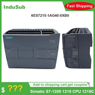 ใหม่ ของแท้ ตัวควบคุมลอจิก ตั้งโปรแกรมอัตโนมัติ 6ES7215-1AG40-0XB0 plc s7 1200 CPU DC DC