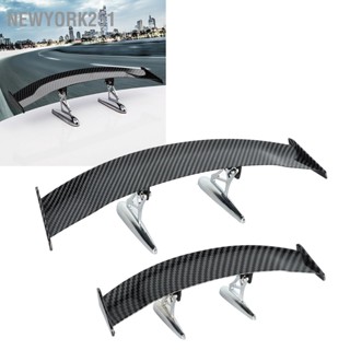 Newyork251 Car Rear Tail Wing Carbon Fiber Style GT Spoiler Tailgate Trunk Lid Exterior Decoration Accessories