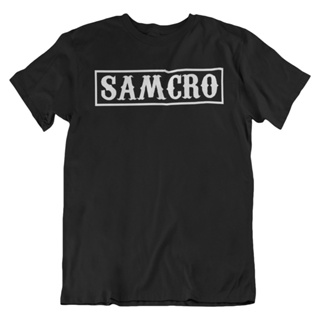 เสื้อผ้าผชLsmtx1 เสื้อยืดแขนสั้น พิมพ์ลาย Samcro Block Anarchy Sons Of Inspiration พลัสไซซ์ สําหรับผู้ชายS-5XL